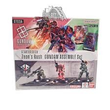 Gundam Card Game - Zeon's Rush  GUNDAM ASSEMBLE Set